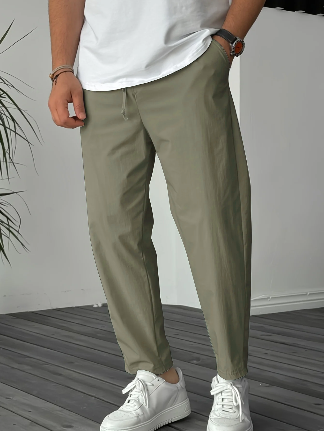 James - Essential Tapered Drawstring Trousers