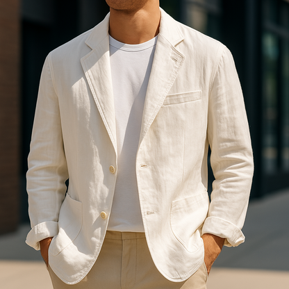 Chris | Comfortable Linen Blazer
