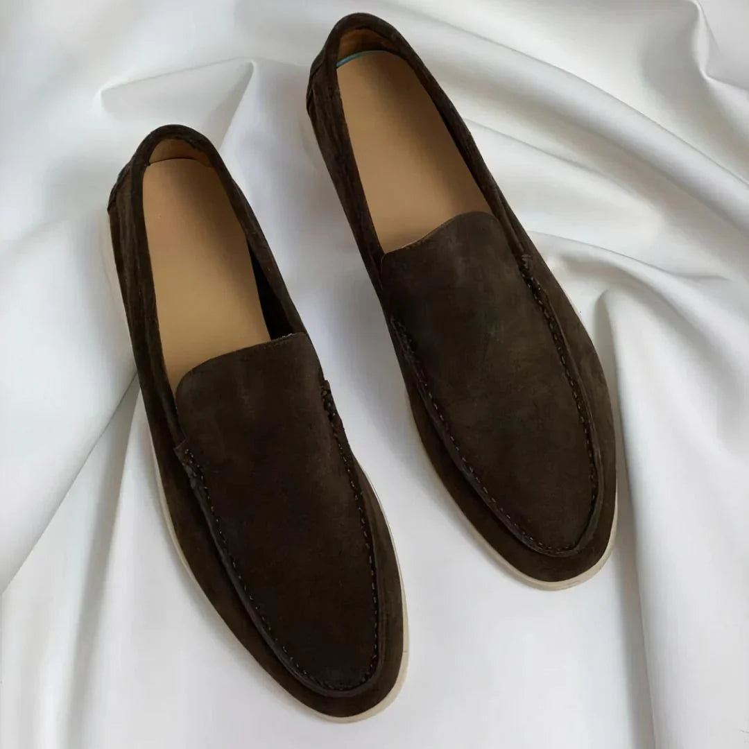 Brad | Elegant suede loafers