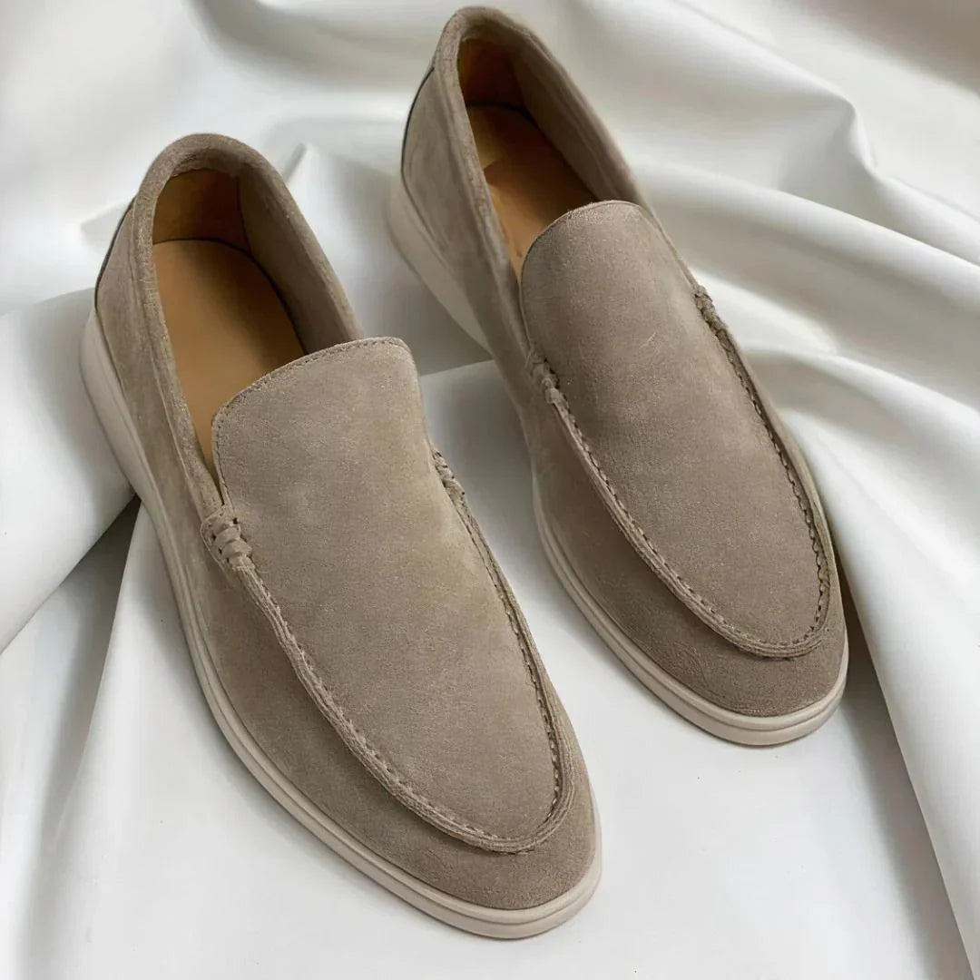Brad | Elegant suede loafers