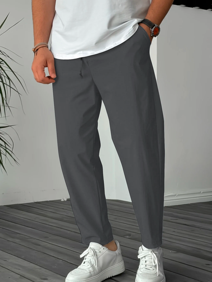 James - Essential Tapered Drawstring Trousers