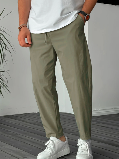 James - Essential Tapered Drawstring Trousers