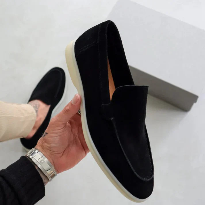Brad | Elegant suede loafers