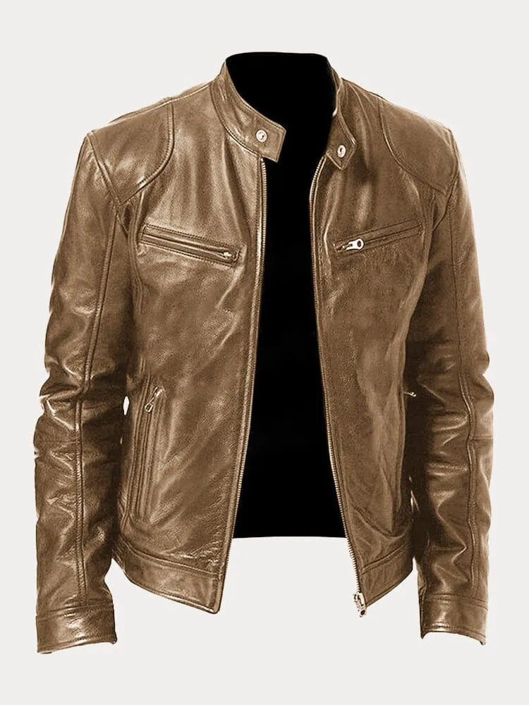 Victor™ | Casual Leather Jacket