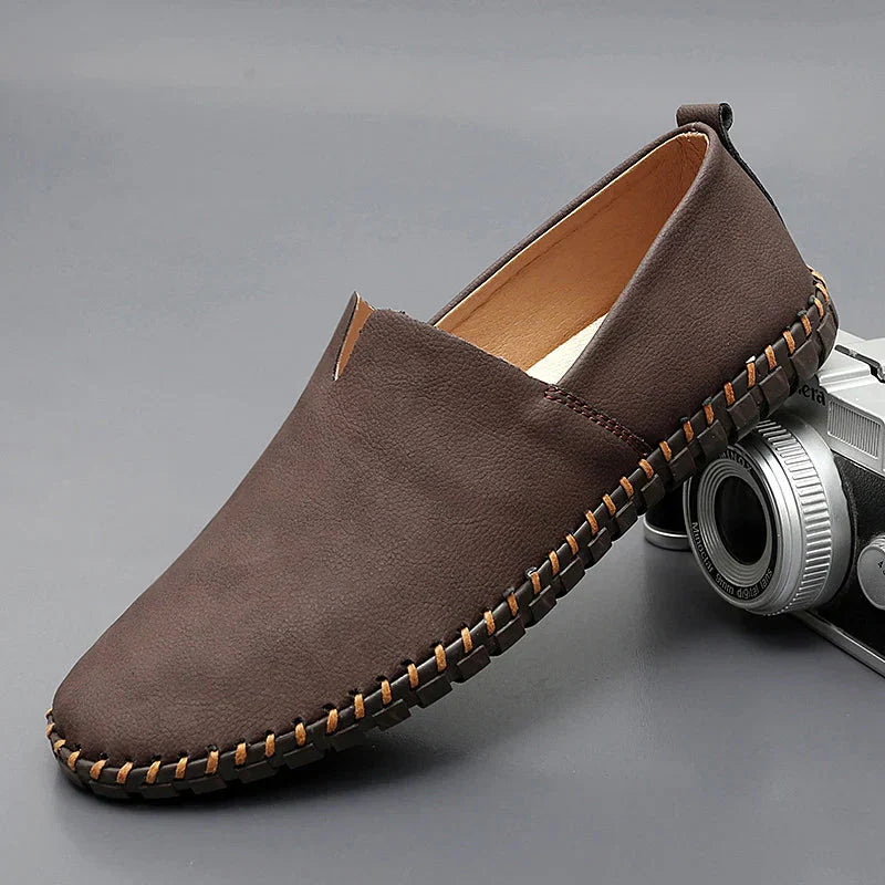 Diego | Santorini leather loafers