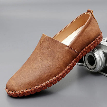 Diego | Santorini leather loafers