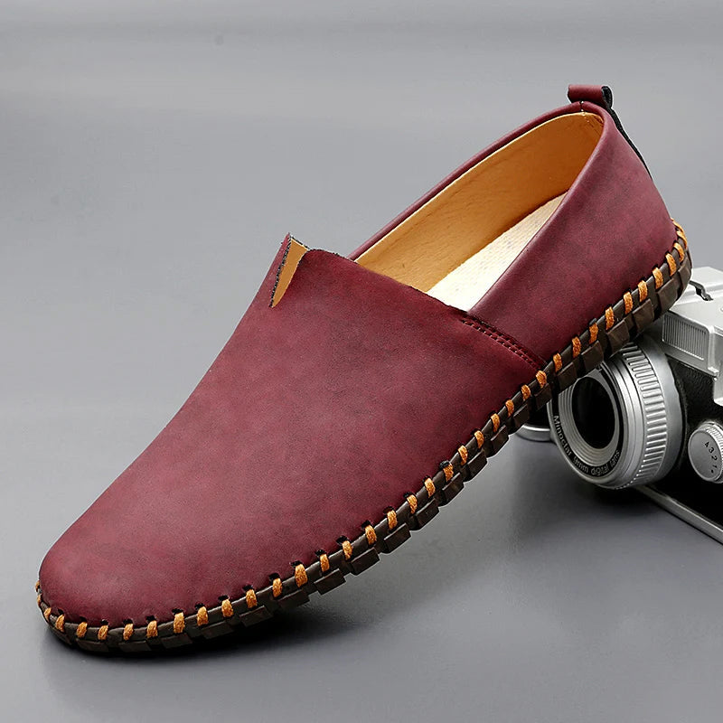 Diego | Santorini leather loafers