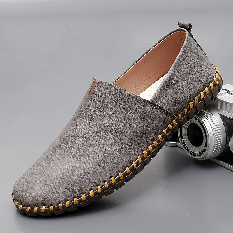 Diego | Santorini leather loafers