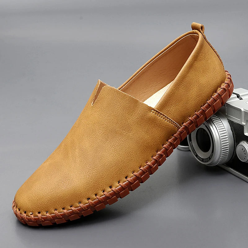 Diego | Santorini leather loafers